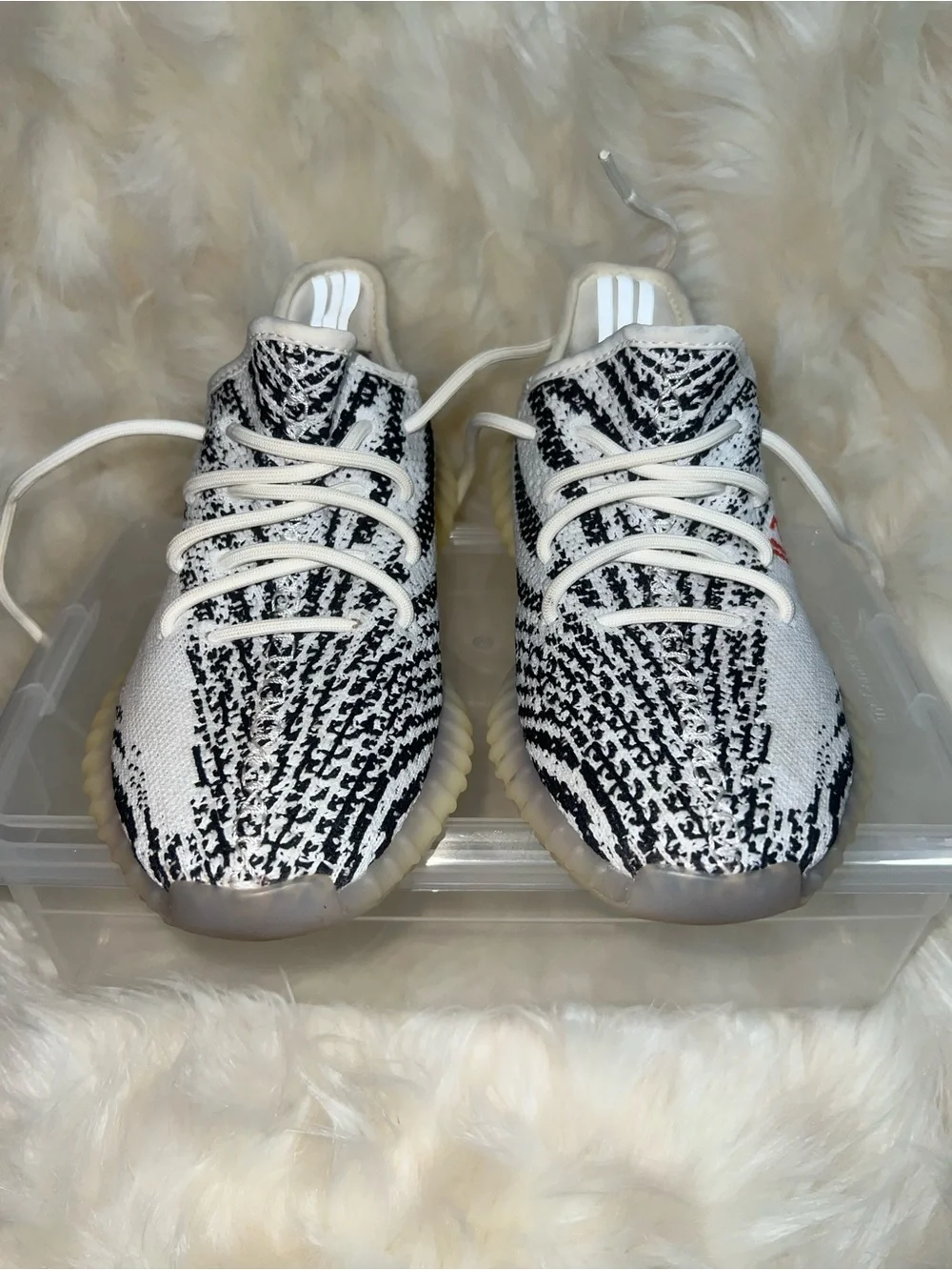 adidas Yeezy Boost 350 V2 Zebra CP9654 Men’s Size 5/Women’s Size 7
